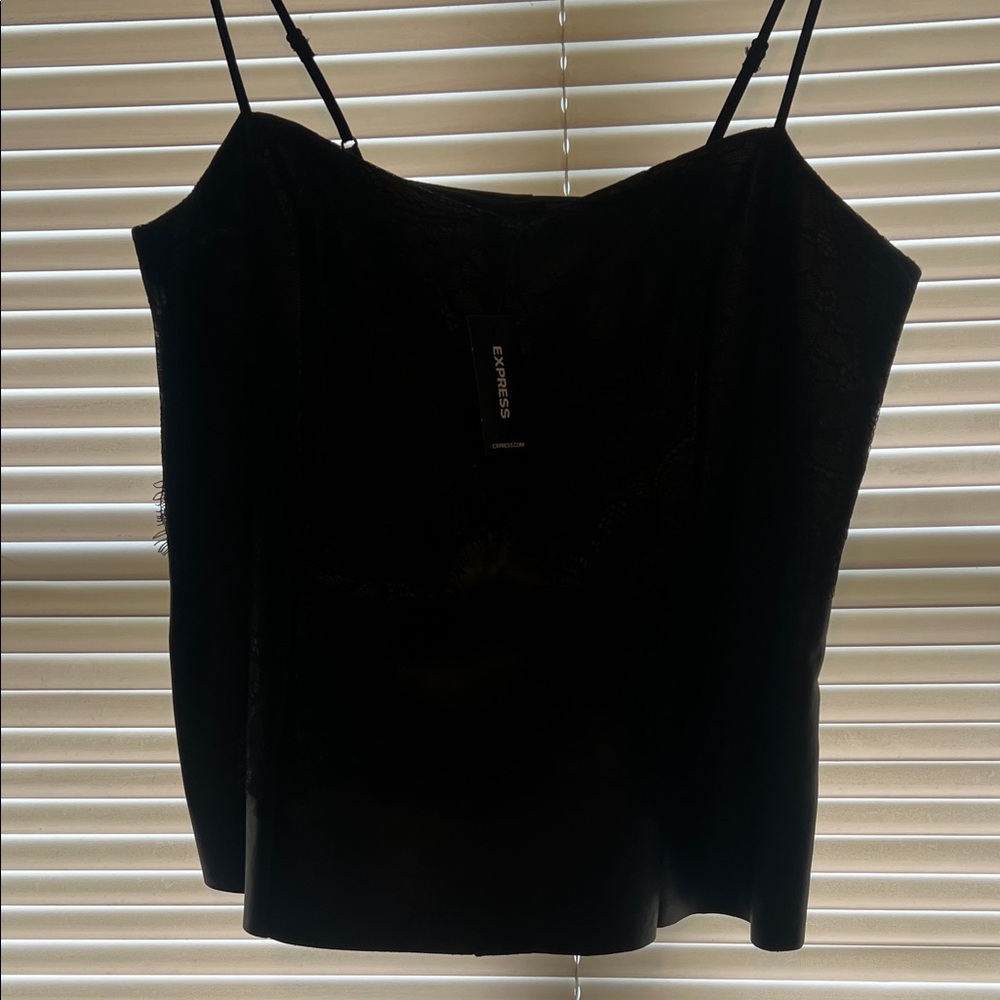 Express Women's Black Camisole Top